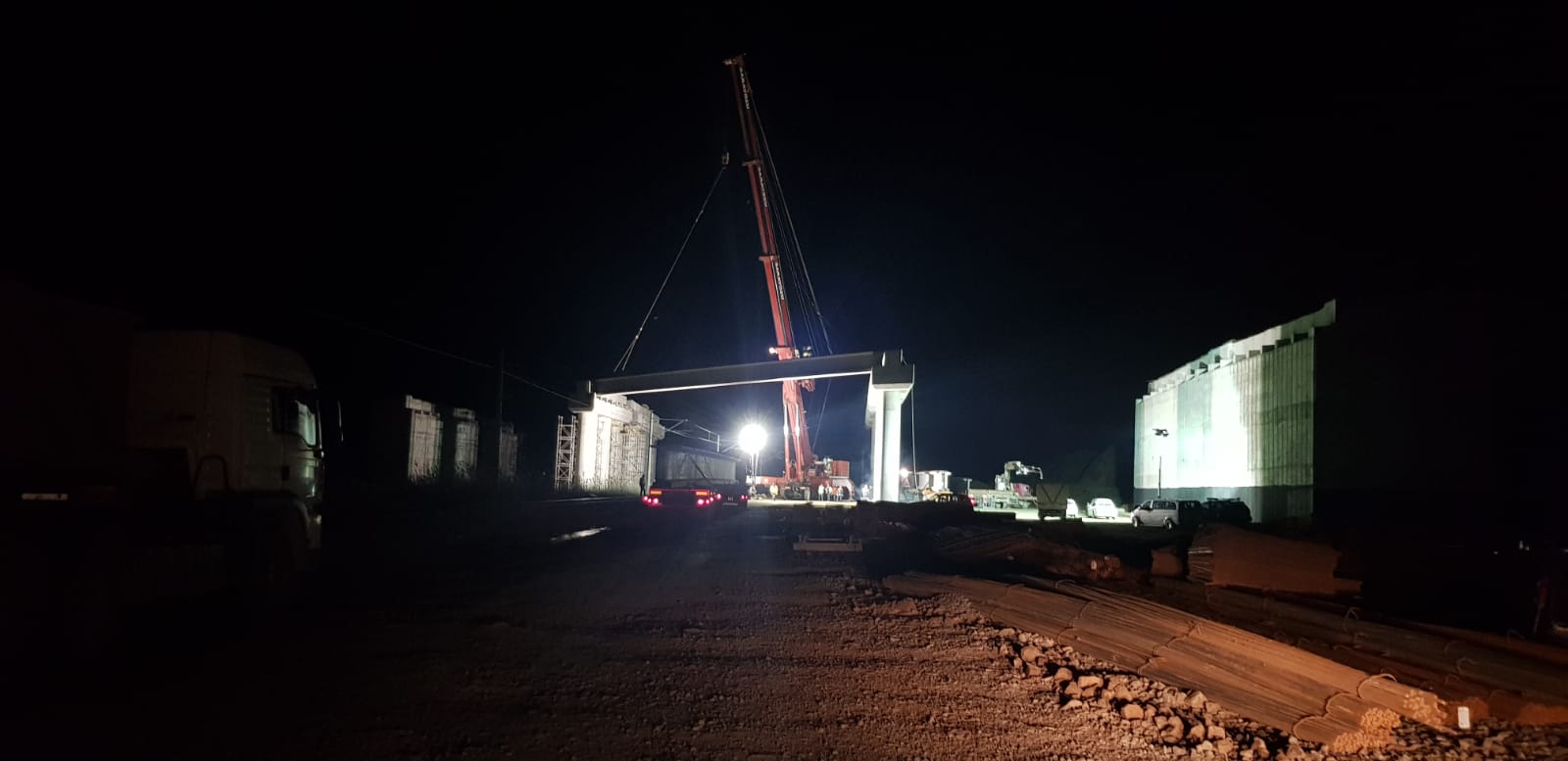 Bilecik Mekece Projesi   ( 120'LİK 220 Adet Öngermeli Kiriş İmalatı )